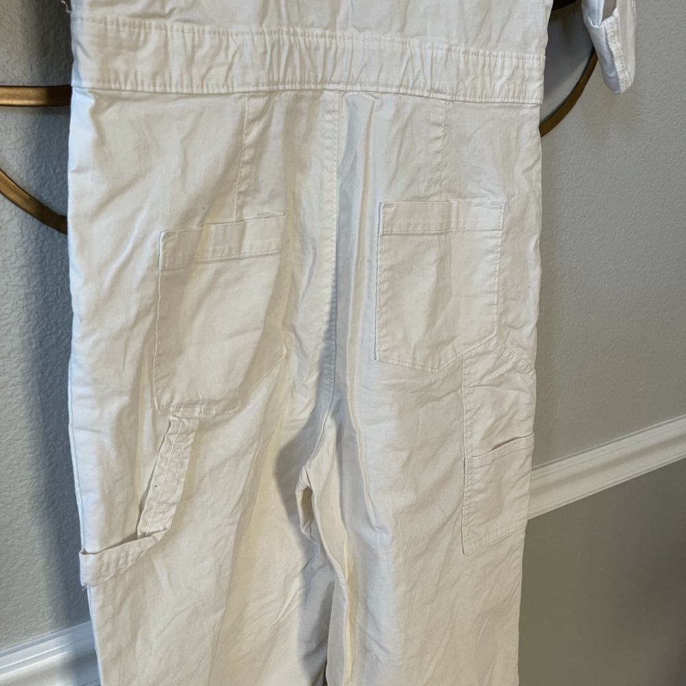 Universal Thread Cream Cropped Jumpsuit - Picture 5 of 6